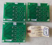 BROMLEY COLORAMA Arcade Game LIGHT CONTROLLER Boards #237-0104-002305 - Lot of 3 (2213)
