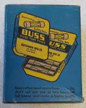 BUSS Glass Tube Fuses BOX of 100 #AGC 7½ 