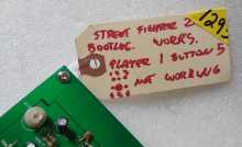 CAPCOM STREET FIGHTER II Arcade Game MAIN BOARD #7293 - BOOTLEG 