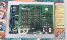 CAPCOM UN SQUADRON Arcade Game Board Set, Marquee, Bezel & Manual #9969