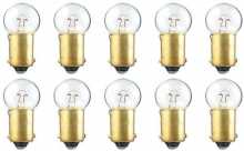 CEC Industries #455 BLINKING Bulbs, 6.5 V, 3.25 W, BA9s Base, G4-1/2 shape (Box of 10)  #5787 