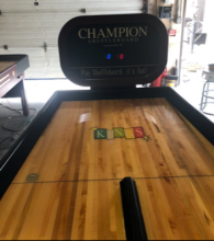 CHAMPION Bankshot 7 Foot Shuffleboard Table for sale