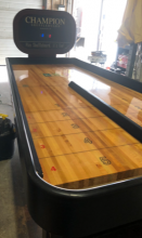 CHAMPION Bankshot 7 Foot Shuffleboard Table for sale