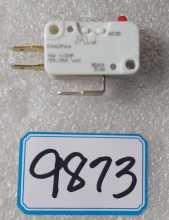 CHERRY D44L-R1AA Switch; Snap Action; SPDT; NO/NC; Button Actuator; Silver Alloy; 10A; 250VAC; QC 