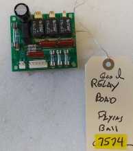 COASTAL AMUSEMENTS FLY BALL Ticket Redemption Arcade Game RELAY Board #7574 