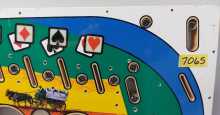 DATA EAST MAVERICK Pinball Machine Game Playfield #7065 