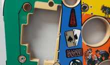 DATA EAST MAVERICK Pinball Machine Game Playfield #7065  