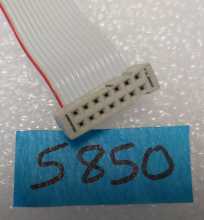 DATA EAST SEGA Ribbon Cable - 14-pin 6.5-inch 2-connector #602-5005-14 (5850) for sale