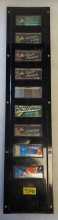Dixie Narco 501E Vending Machine 9 SELECTION PANEL w MEMBRANE #7590 