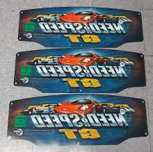 EA SPORTS NEED FOR SPEED GT Arcade Game FLEXIBLE HEADER #348  