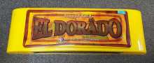 EOLITH ED DORADO CITY OF GOLD Redemption Arcade Game Original Molded Plexiglass Header #6517