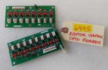 FIVE STAR REDEMPTION RAPTOR CAPTOR Redemption Arcade Game Lot of 2 OPTO boards #6995 