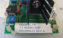 GLOBAL VR MADDEN FOOTBALL Arcade Game SOUND AMP 3.1 AUDIO AMP Board #990-0006-01 Rev A (4283) 