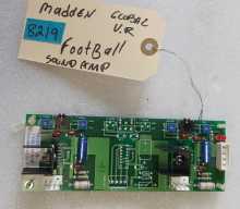 GLOBAL VR MADDEN FOOTBALL Arcade Game SOUND AMP 3.1 AUDIO AMP Board #990-0006-01 Rev A (8219) 