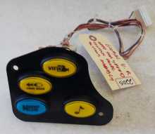 GLOBAL VR NEED FOR SPEED Arcade Game CONTROL PANEL BUTTON Assembly (2205)