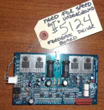 GLOBAL VR NEED FOR SPEED GT & UNDERGROUND Game FEEDBACK DRIVER Board #PCB-6040 (5124)