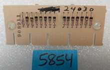 GOTTLIEB Pinball EL DORADO CITY OF GOLD 23749 DIODE STRIP (5854) 
