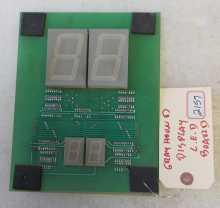 GRAYHOUND ELECTRONICS CRANE Arcade Game LED DISPLAY Board #2157 