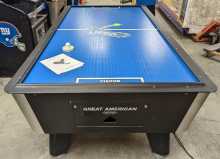GREAT AMERICAN FACE OFF 8' Air Hockey Home Table with Side Mount Electronic Scoring 