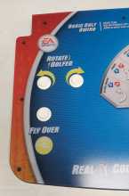 Global VR PGA GOLF Arcade Game COMPLETE CONTROL PANEL w WIRING HARNESS #9243 