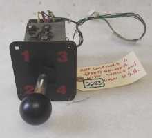 HAPP Arcade Game 4 Speed Shifter w wiring (from CRUIS'N USA (2283) 