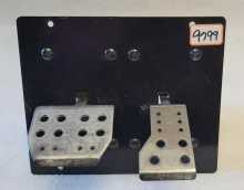 HAPP CONTROLS Accelerator Gas Brake Pedal Assembly #9799