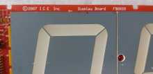 ICE 2 MINUTE DRILL Arcade Game DISPLAY Board #FB2033 (8559) 