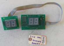 ICE CRANE Arcade Game DISPLAY Boards #BC2032B & BC2033B (9844)