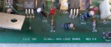 ICE ICEBALL Arcade Game MAIN LOGIC Board LED DISPLAY TYPE (2082) 