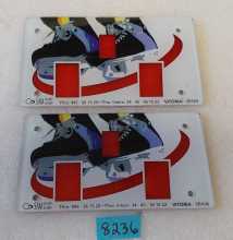  SAM AIR HOCKEY Game SCORING UNIT LENS (PLEXIGLASS) #8236 