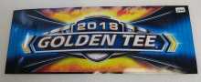 IT GOLDEN TEE 2018 Arcade Game FLEXIBLE Overhead Marquee Header (2362)
