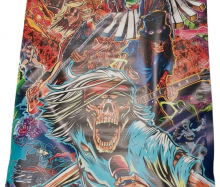 JERSEY JACK GUNS 'N ROSES Original Pinball Machine COLLECTIBLE VINYL DISPLAY BANNER #73-006008-17 (7738) 