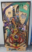 JERSEY JACK PINBALL WIZARD OF OZ WOZ Pinball Machine Playfield Production Reject #7148 