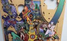 JERSEY JACK PINBALL WIZARD OF OZ WOZ Pinball Machine Production Reject Playfield #05-4001-00 (3)