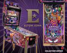JERSEY JACK Pinball ELTON JOHN COLLECTOR'S EDITION Pinball Machine for sale - IN STOCK!