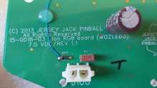 JERSEY JACK WIZARD OF OZ WOZ Pinball Game LIGHT Board Lot #9846