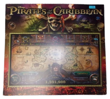 JERSEY JACK PIRATES OF THE CARIBBEAN Pinball Translite