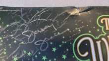 JJP WIZARD OF OZ Pinball Machine SIGNED LEXAN TRANSLITE #9967