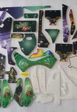 JJP WOZ WIZARD OF OZ (STD/LE/75th) Pinball Machine Incomplete Plastic Set #9451 