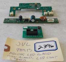 JVL Arcade Game Boards #CT05-402, KY-LED72AB, CT09-401 (2396)