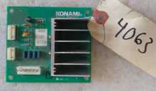 KONAMI Arcade Game SOUND AMP Board #GOA30 (4065) 
