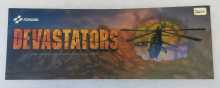 KONAMI DEVASTATORS Arcade Game Flexible Header (2614)