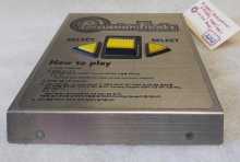 KONAMI PERCUSSION FREAKS Arcade Game START, SELECT CONTROL PANEL (2202)