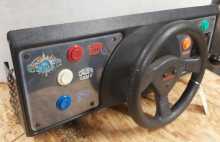 MIDWAY CRUIS'N WORLD Upright Arcade Game STEERING CONTROL PANEL ASSEMBLY (2227)