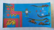 NAMCO Ms. Pac-man Galaga Class of 1981 Arcade Game CONTROL PANEL OVERLAY #64 