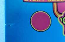 NAMCO Ms. Pac-man Galaga Class of 1981 Arcade Game CONTROL PANEL OVERLAY #64 