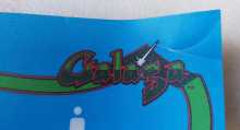 NAMCO Ms. Pac-man Galaga Class of 1981 Arcade Game CONTROL PANEL OVERLAY #64