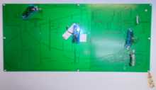 NAMCO COMET Redemption Arcade Game LED DISPLAY Board #20060808 V2.2 (1525)
