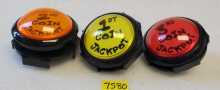 NAMCO JUMPIN' JACKPOT Redemption Arcade BUTTON Lot #7580