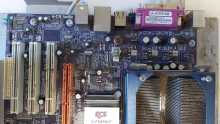 NAMCO ROCKIN' BOWL-O-RAMA Arcade Game MOTHERBOARD & IO Board (2306) 